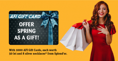 AFI Gift Card offer spring as a gift
