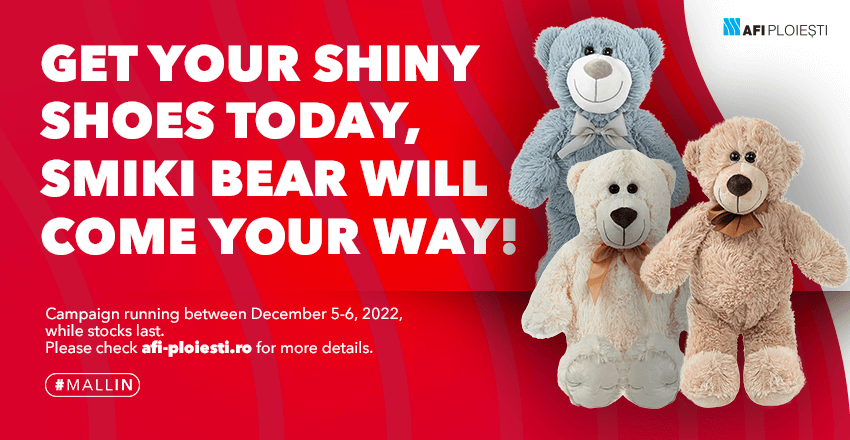 Get you shiny shoes today, smiki bear will come your way!