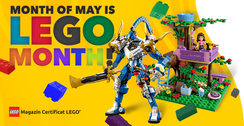 In May, AFI Ploiesti becomes the land of LEGO®!