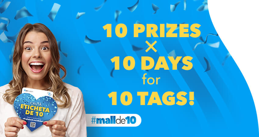 10 days x 10 prizes for 10 labels of 10