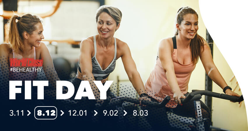 FIT DAY! Free cycling hour from November with World Class